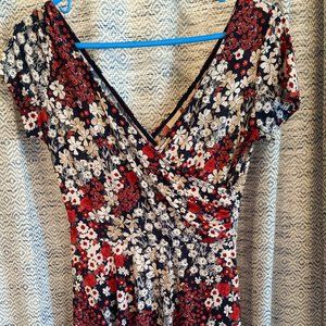Floral Wrap Dress - New from StitchFix